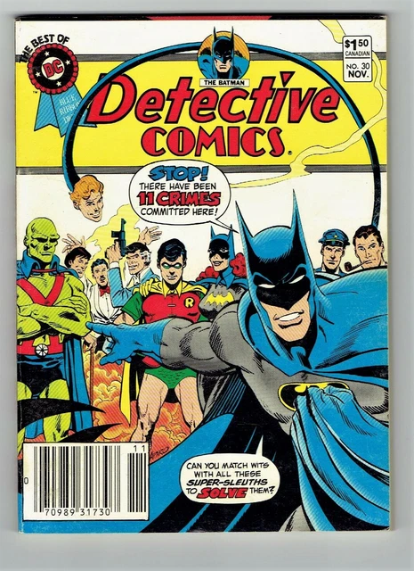 Best of DC Blue Ribbon Digest #30 Canadian Price Newsstand Variant VF+ Rare 1982