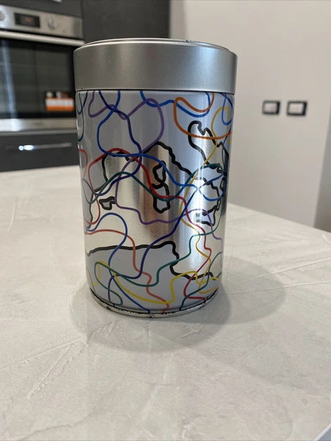 Illy Art Collection Barattolo Latta Caffè Michelangelo Pistoletto Tin Box Jar