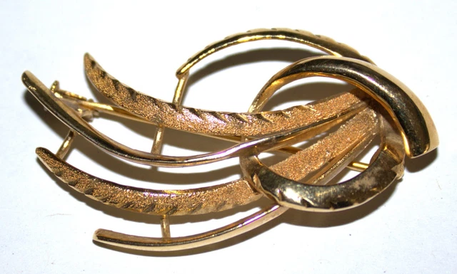 Broche Plaque Or Et Ambre Beoluna – Bijou Fruit, Plaqué Or, Ambre Naturel