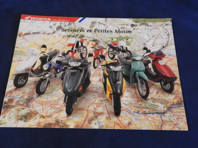 catalogue honda gamme scooters & petites moto  1997