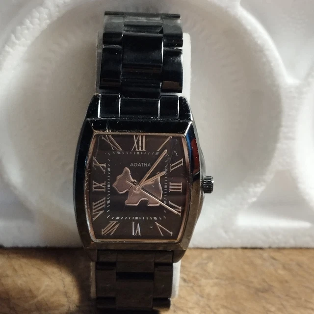 Montre Bracelet OCCIDENT Femme Vintage – Mouvement Quartz, Boîtier Doré 30mm, étanche 10m – Occasion