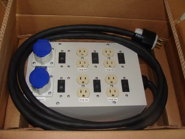 Thermo POWERVAR Power Distribution Unit Model: PDU5800-2S  P/N: 99021-53R