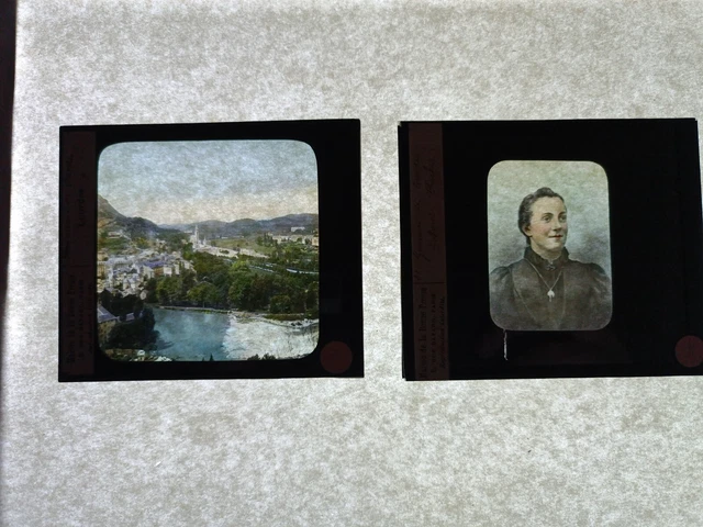 424 LOT d'environ 130 portraits photos sur plaques de verre ou négatifs