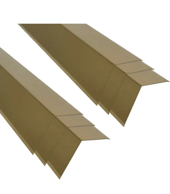 GaeaAuto 2" x 2" x 48" Coppery Stainless Steel Corner Guards