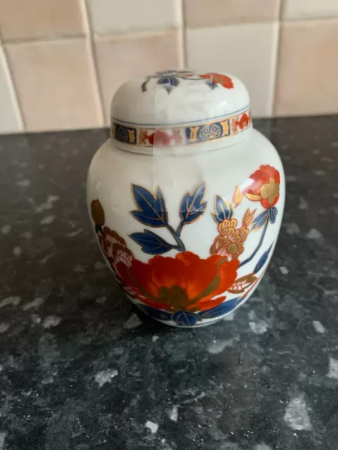 Vintage Linchmere Imari style ginger jar