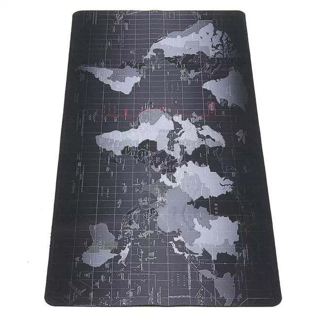 80X30CM große Größe rutschfest Weltkarte Mousepad Geschwindigkeit Gaming Mauspad Matte Blatt 2