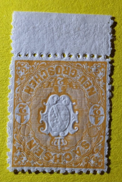 Sachsen, 1/2 Neugr., Mi. Nr. (**)