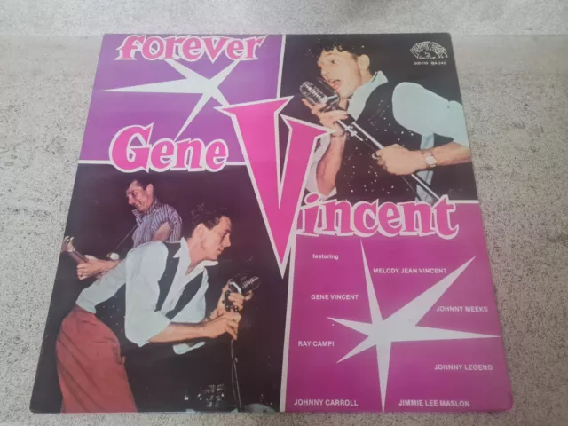 Lp vinyle  33 t /   FOREVER GENE VINCENT (1981)