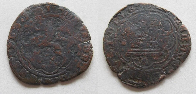 ZALDI2010 - Monarchs Catholics, 4 Maravedi. 0.18oz/1 3/32in