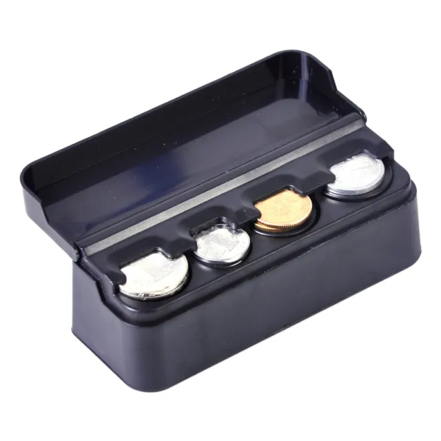 Truck Car Coins Holder Organizer Storage Plastic Case Box Pocket Container Nm