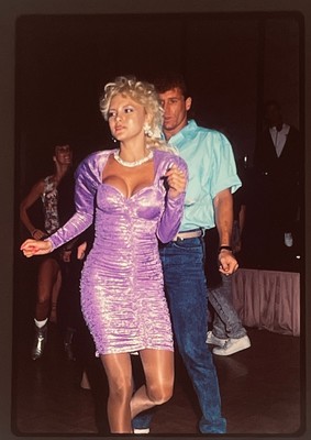 ADULT BIG BOOBS PORN STAR MODEL 35MM COLOR SLIDE TRANSPARENCY PHOTO