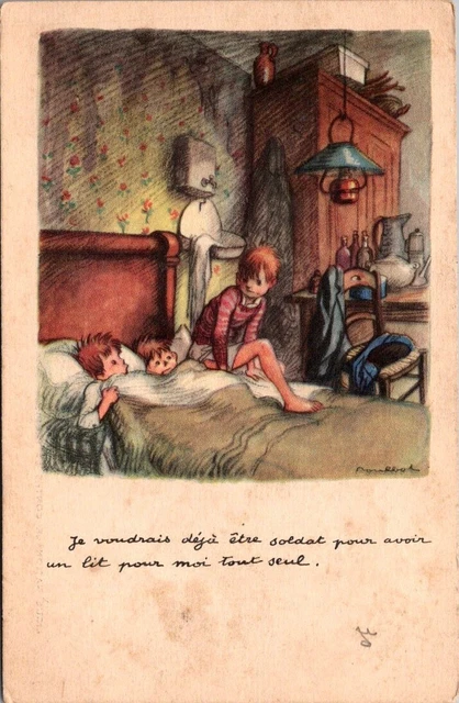 *43916 cpa Fantaisie - Illustrateur Poulbot