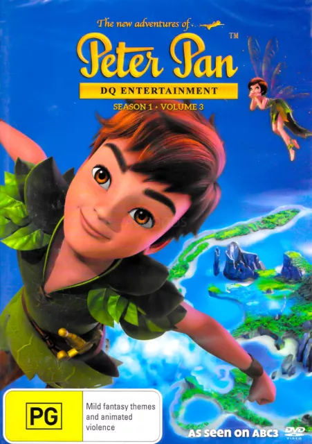 THE NEW ADVENTURES OF PETER PAN - SEASON 1 VOL. 3 -Kids DVD New Region 4