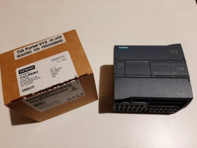 Siemens SIMATIC S7-1200  CPU 1214C 24V DC Nuovo