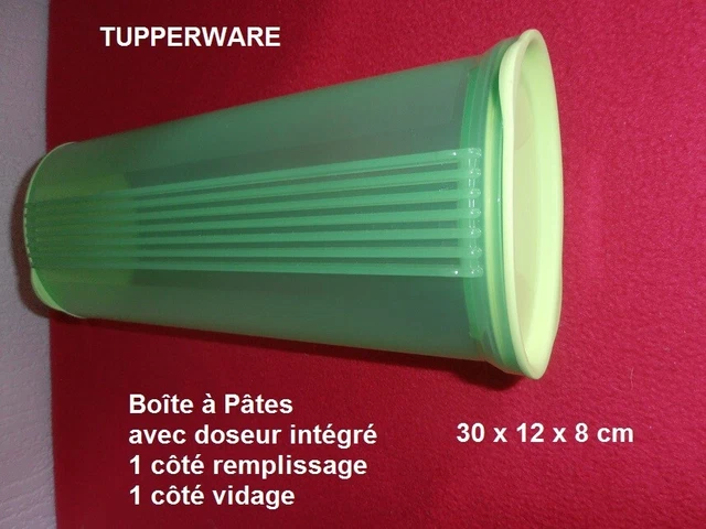 Tupperware K15 Boîte à Spaghetti avec Doseur 1,1 L Noir 38015