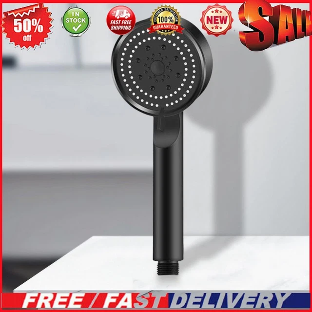 Soffione doccia portatile a 5 marce soffione doccia stop jetting a una chiave per bagno domestico