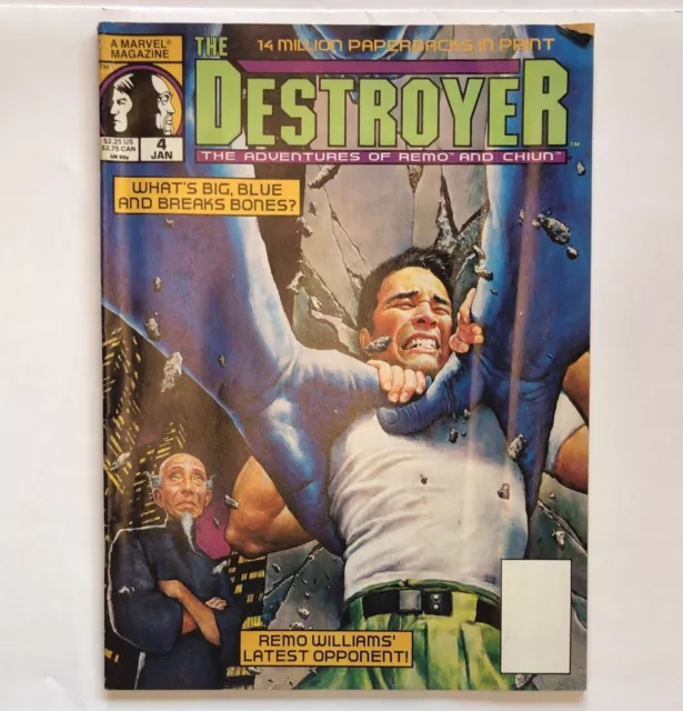The Destroyer:The Adventures of Remo and Chiun Marvel Magazine Vol 1 # 4