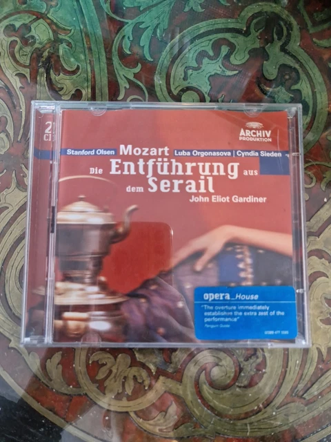 Luba Orgonasova - Mozart: Die Entfuhrung aus dem Serail - CD 2 Discs (Box 1.1)