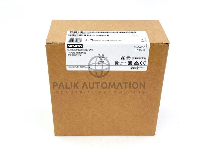 SIEMENS SIMATIC S7-1500T CPU 1515T 6ES7515-2TM01-0AB0 6ES7 515-2TM01 ...