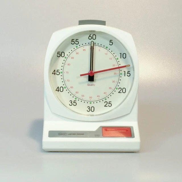 ADOX cronómetro de laboratorio con pantalla analógica en este gran cronómetro los 5 minutos