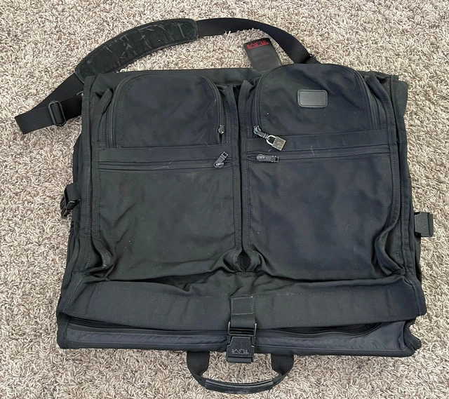 Tumi Alpha Bi Fold Garment Bag Business Carry On Ballistic Nylon Luggage