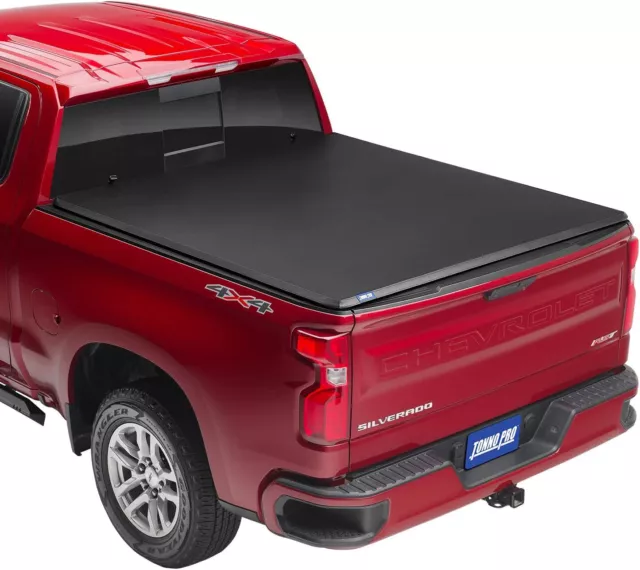 Tonno Pro 42-107 Soft Tri-fold Tonneau Cover 2007-2013 GMC Sierra 8ft Bed