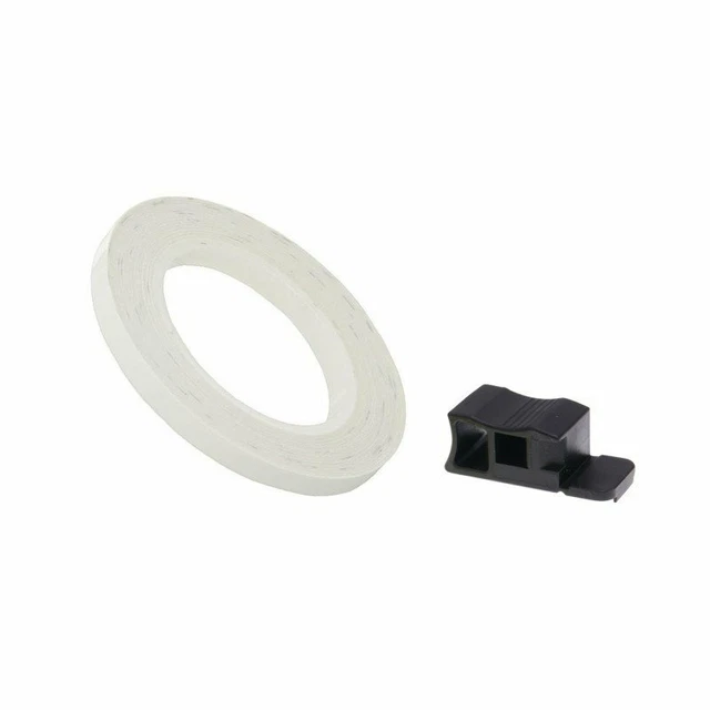 Oxford Moto Roue Rayures Reflet Blanc + Application 7mm X 6m