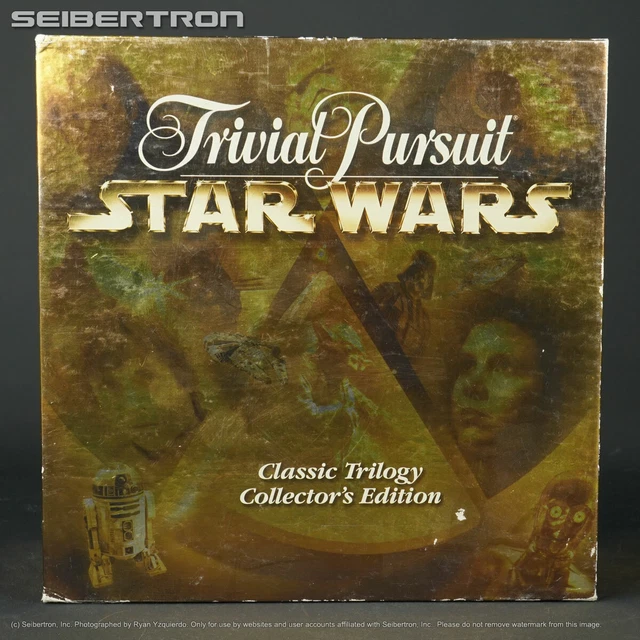 STAR WARS TRIVIAL Pursuit Classic Trilogy Collector's Edition 1997