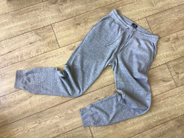 NEXT Jogger Pantaloni della Felpa Lunga Gamba Slim Fit Polsino Regno Unito M Inferiore L32