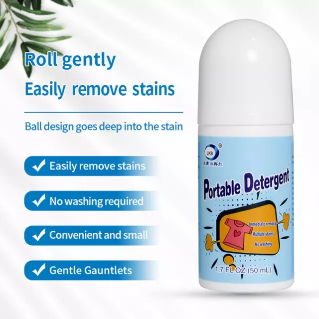 Magic Stain Remover Rolling Bead,Removal Portable Emergency No-wash'' A6K2