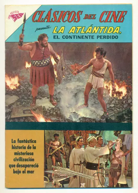 CLÁSICOS DE CINE #76 La Atlántida, cómic Novaro 1962