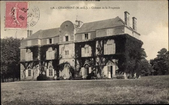 Ak Champigné Maine-et-Loire, Chateau de la Frogeraie - 2918206