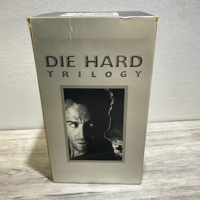 DIE HARD TRILOGY Collection Letterbox Edition VHS Cassette Bruce Willis