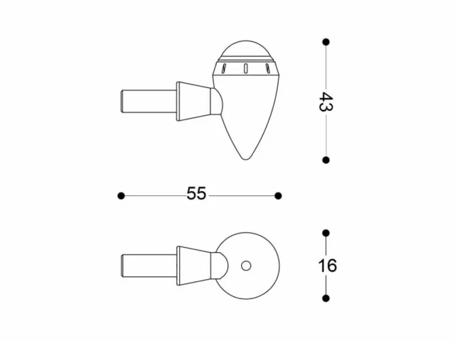 Paire De Clignotants Universels Barracuda S-Led B-Lux 3