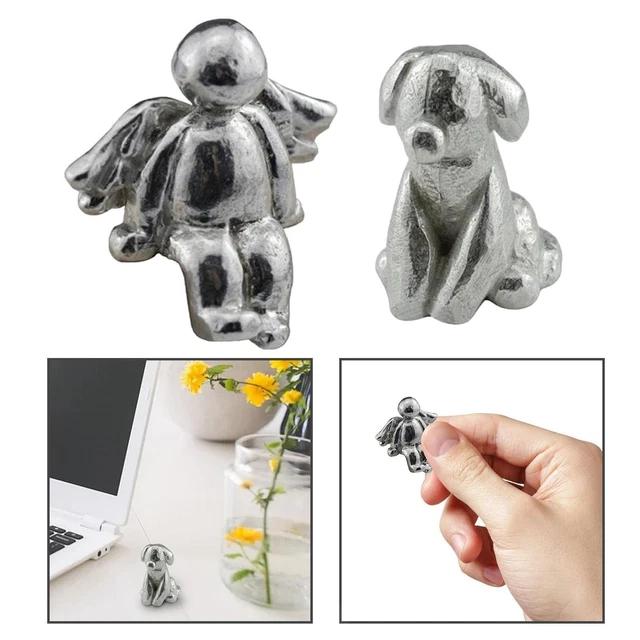 2x Mignon Résine Figurine Décoration Art Statue Artisanat Décor À La Maison