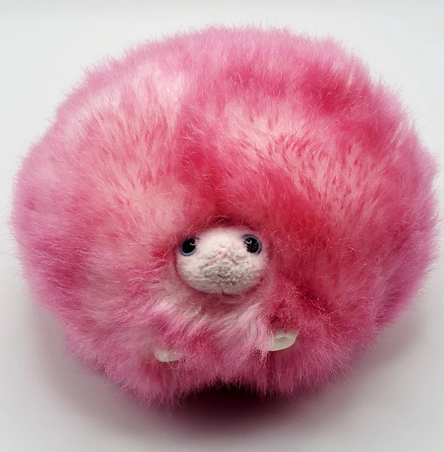 Harry Potter Pink Pygmy Puff Stuffed Plush Wizarding World Universal Plushie 6”