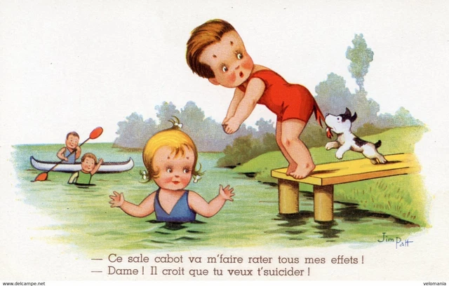 14717 cpa Fantaisie - Humour - Illustrateur Jim Patt