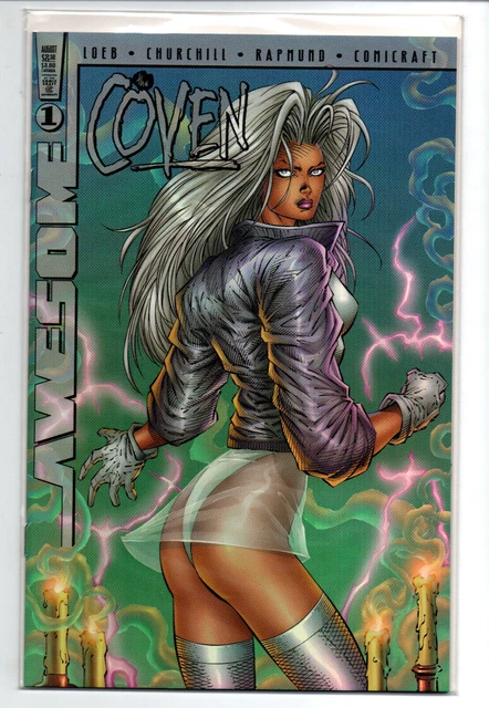 The Coven #1 Dynamic Forces Exclusive Chrome Edition w/COA Sealed - 1997 - NM