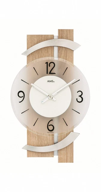 Horloge à pendule aspect laiton mouvement quartz - Hermle Modèle: 707