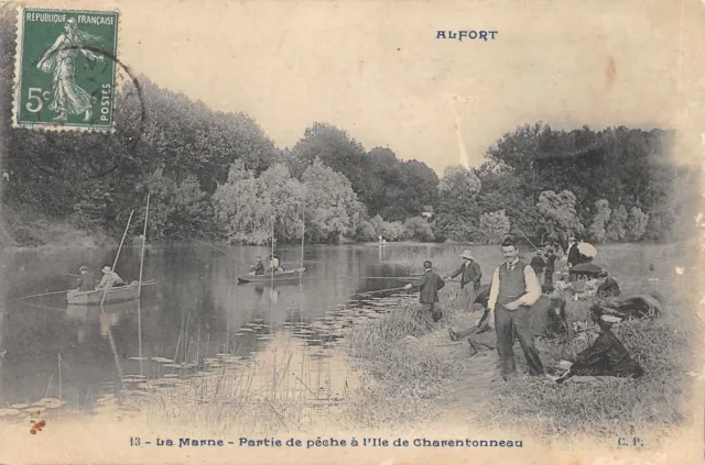94-Maisons Alfort-Ile Charentonneau-Partie De Peche-N°6032-A/0283