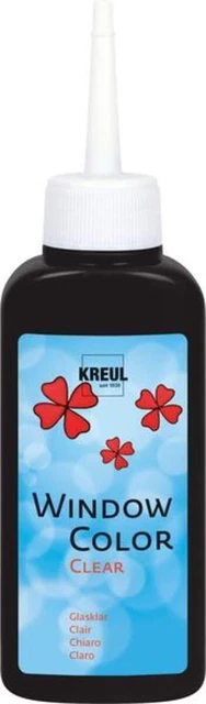 KREUL Window Color Clear Schwarz 80 ml