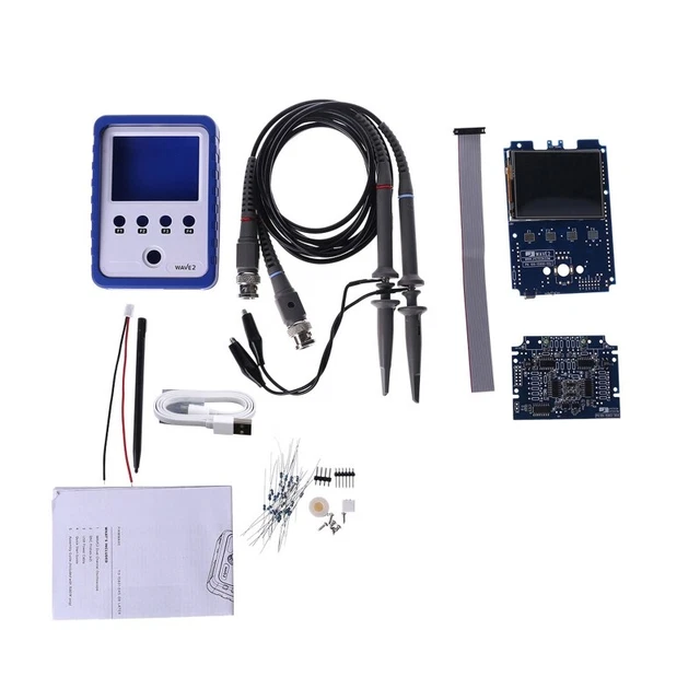 Professional Digital Oscilloscope WAVE2 for Touch Panel 2 Channels Built-in DDS