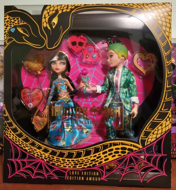 Monster High Howliday Love Edition Cleo De Nile Deuce Gorgon NIB 2023