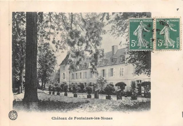 Château de FONTAINES-les-NONES