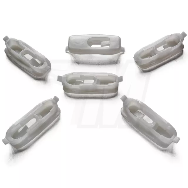 15x Roof Trim Clips IN White for VW Audi 8D0853909B