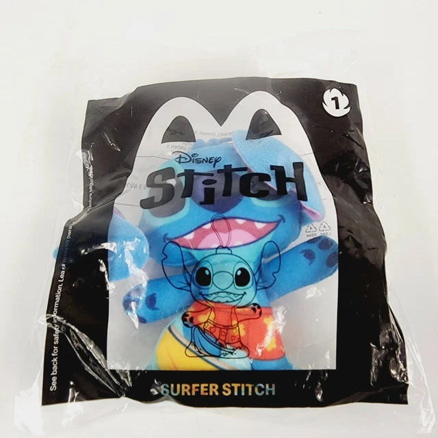 2022 MCDONALD'S STITCH Disney's HAPPY MEAL Surfer Stitch toy NEW £1.93