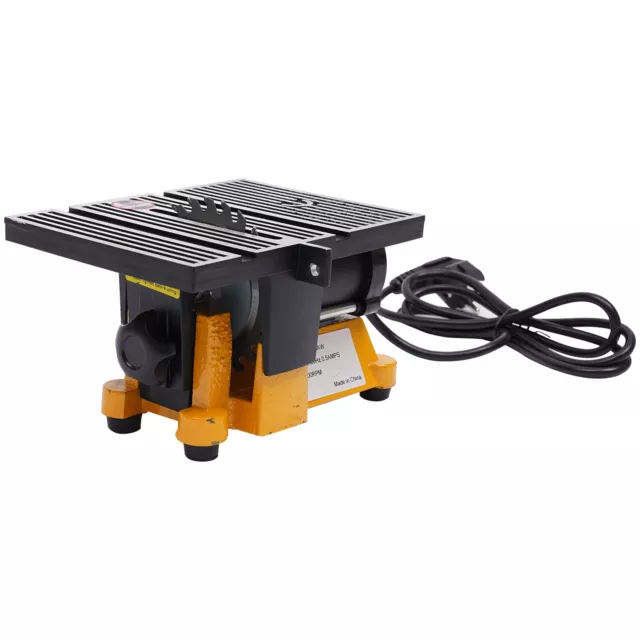 110V Mini Table Saw Bench Cutter Metal Wood Glass Stone Cutting Tool 5000RPM USA