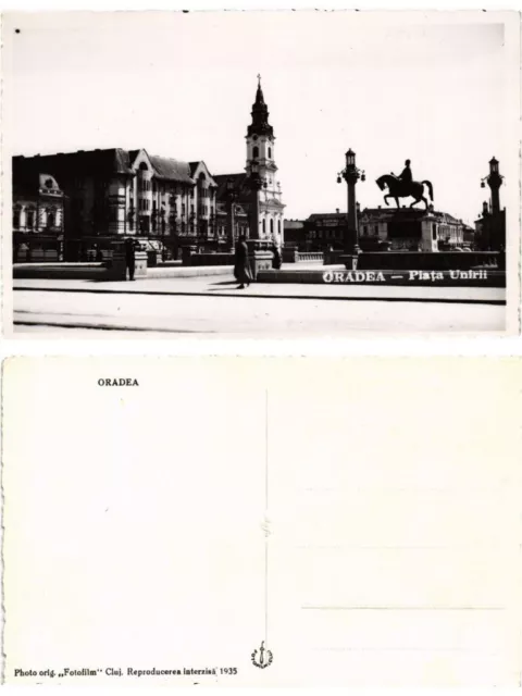 CPA AK ORADEA Piata Unirii ROMANIA (502663)