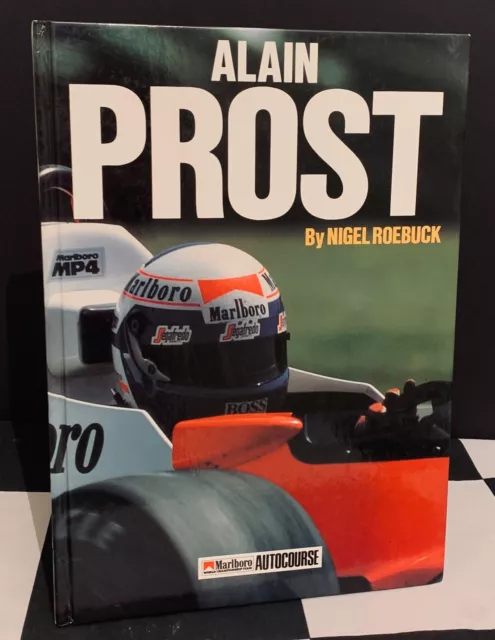 ALAIN PROST AUTOCOURSE DRIVER PROFILES 3 BOOK RENAULT MARLBORO McLAREN MP4 F1 GP