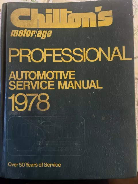 1978-1984 Chiltons Service Manual Shop Book Chevy Cadillac Buick Ford Dodge Olds